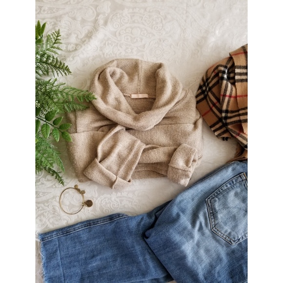 Forever 21 Sweaters - Beige Turtleneck